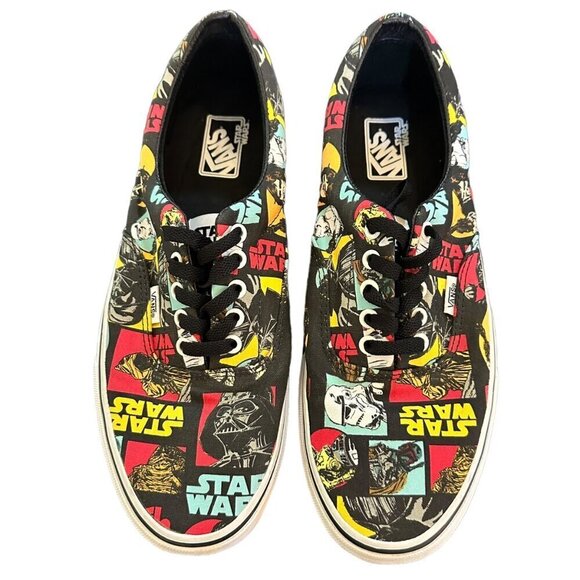 Vans Star Wars Sneakers x‎ Era Classic LTD Repeat Movie Boba Vader Mens 10.5 - Picture 1 of 9